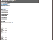 Tablet Screenshot of columbiapaintingservice.net